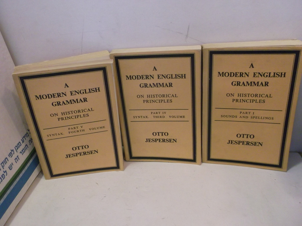 A Modern English Grammar On Historical Principles [SET IN SEVEN